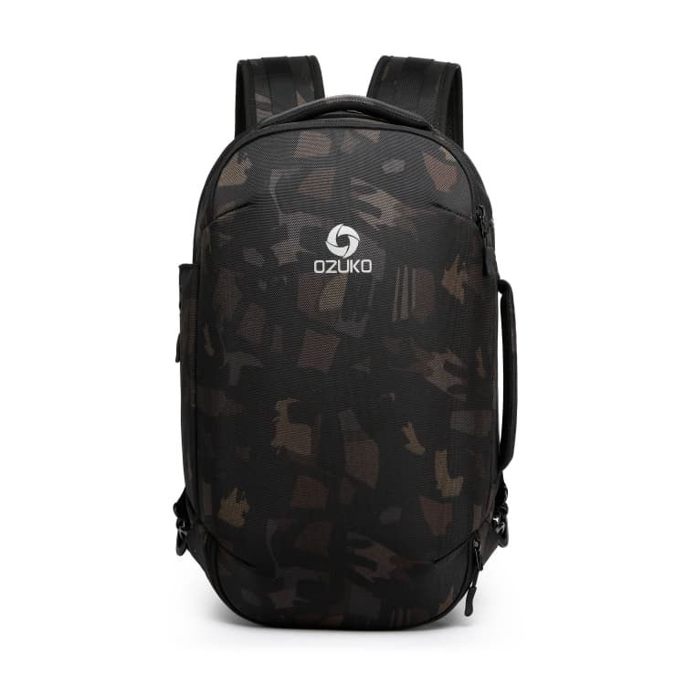 Ozuko 9216 Large Capacity Male Waterproof Business Outdoor Travel Shoulder Backpack Size: Large, 20 Inch(Camouflage)