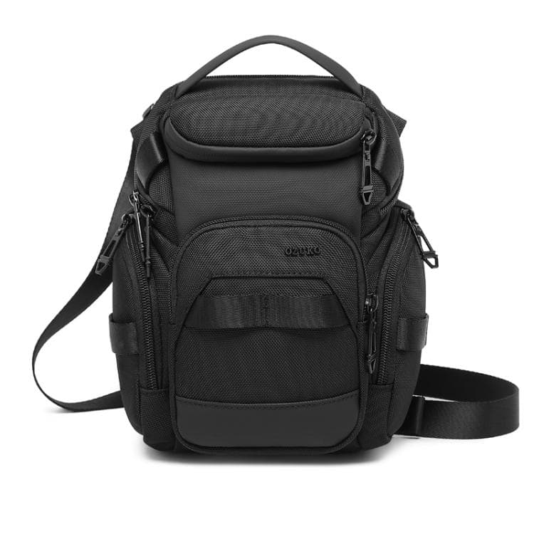 Ozuko Motorcycle Riding Leg Bag Multifunctional Sports Waterproof Waist Bag(Black)