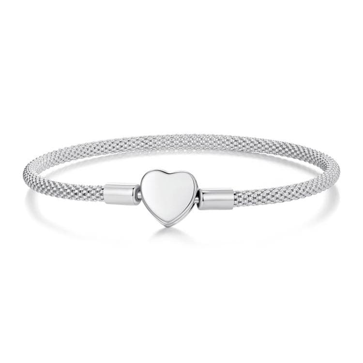 Catena Base Cuore in Argento Sterling S925