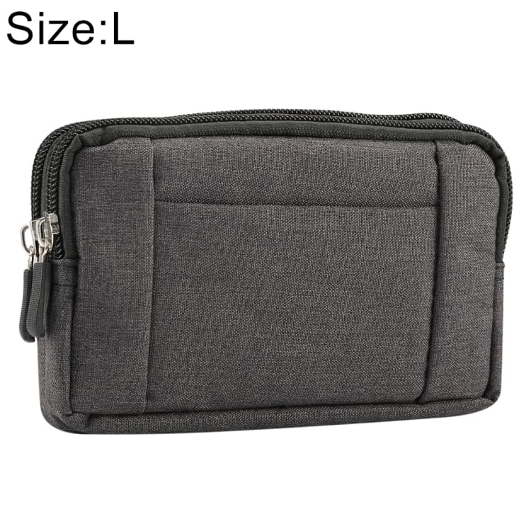 Sports Denim Universal Phone Bag Waist Bag for 5.5~6.3 inch Smartphones