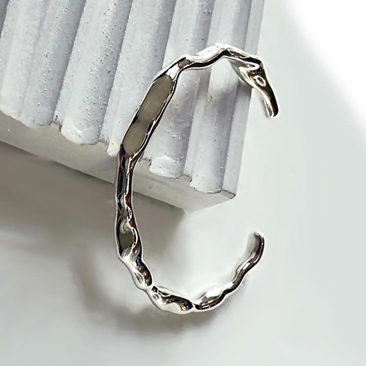 Sterling Silver Vintage Open Bracelet Hand Decoration, Specification:SL0449