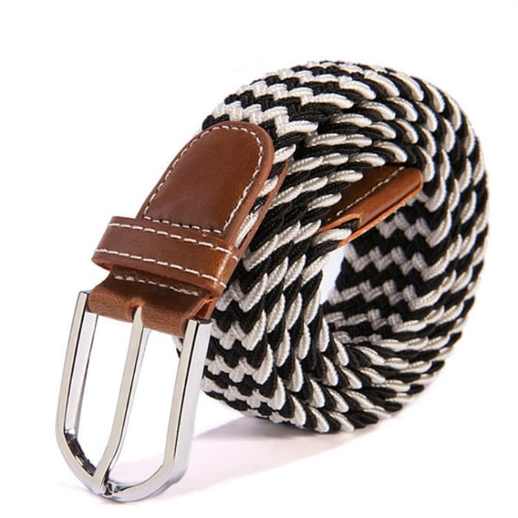 Stretch Canvas Woven Waistband for Men / Women, Length:105cm(No.12 Color)