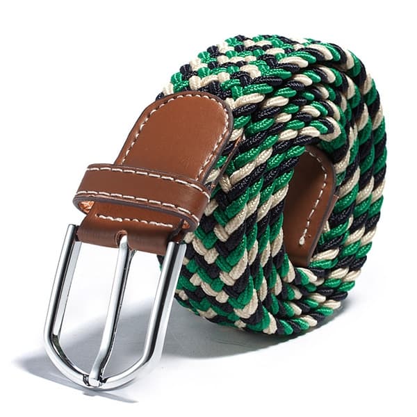 Stretch Canvas Woven Waistband for Men / Women, Length:105cm(No.19 Color)