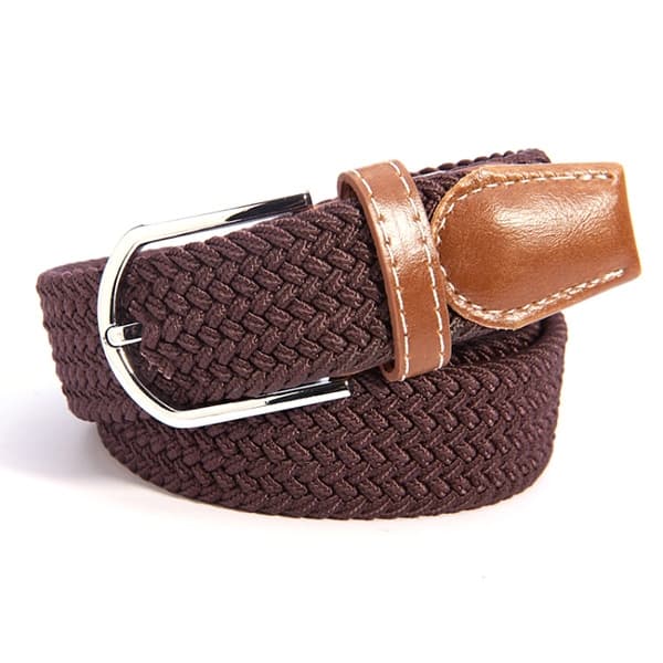 Stretch Canvas Woven Waistband for Men / Women, Length:105cm(No.9 Color)