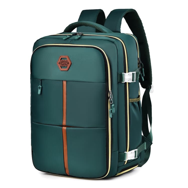 WEIXIER B717 Large Capacity Travel Shoulder Bag Simple Students Universal Schoolbag(Green)