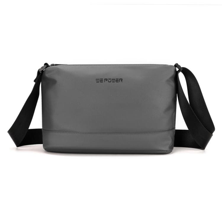 WEPOWER Simple Shoulder Bag For Men Light Casual Commuter Messenger Pack(Gray)