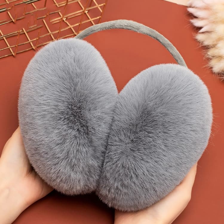 Winter Women Cute Earmuffs Soft Fluffy Warm Earmuffs Adult Children Students Ear Warmer