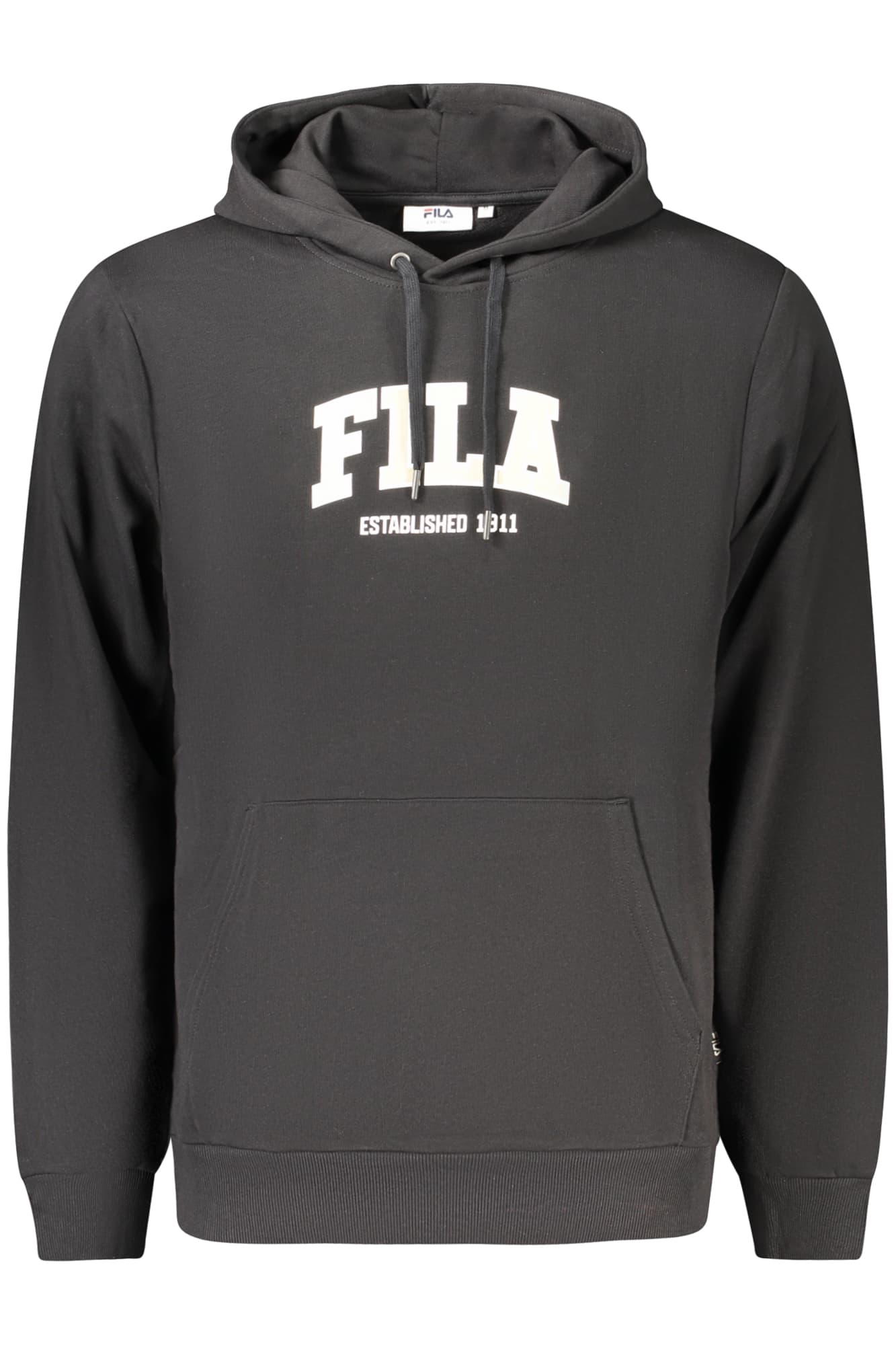 FILA FELPA SENZA ZIP UOMO NERO
