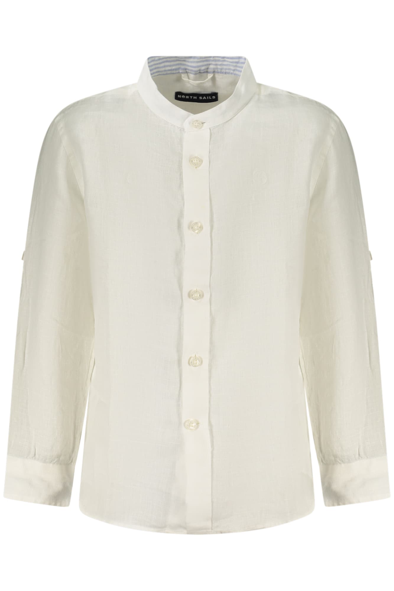 NORTH SAILS CAMICIA MANICHE LUNGHE BAMBINO BIANCO