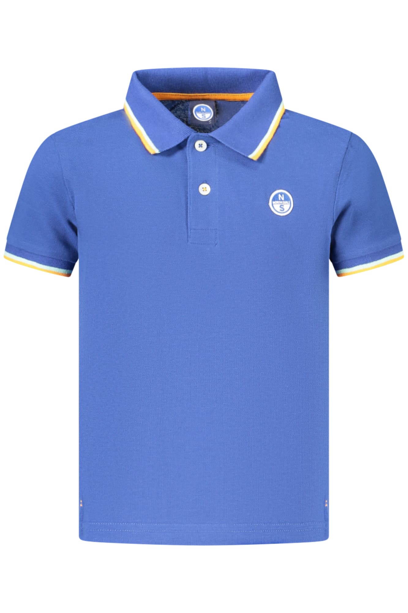 NORTH SAILS POLO MANICHE CORTE BAMBINO BLU