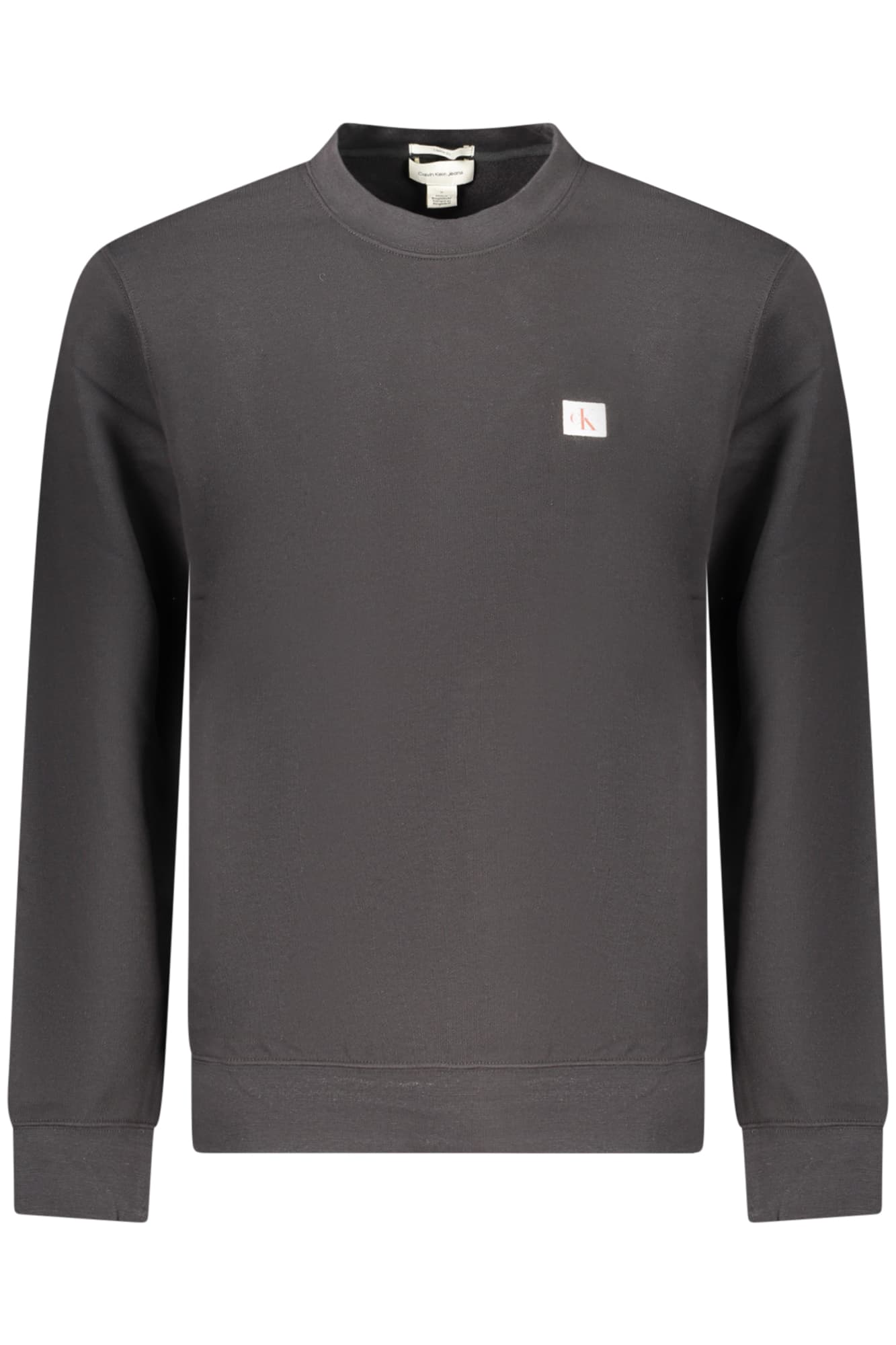CALVIN KLEIN FELPA SENZA ZIP UOMO NERO
