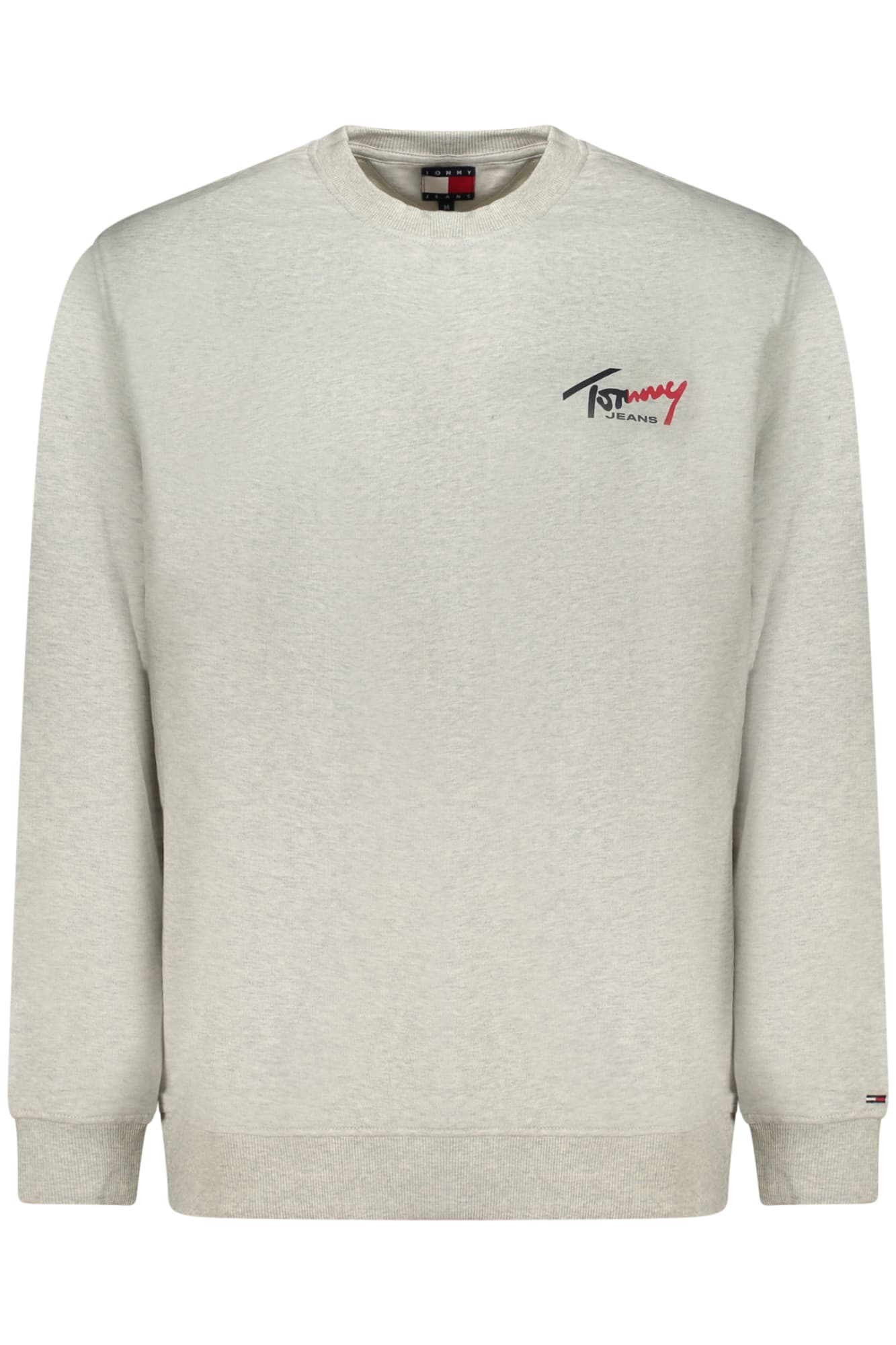 TOMMY HILFIGER FELPA SENZA ZIP UOMO GRIGIO
