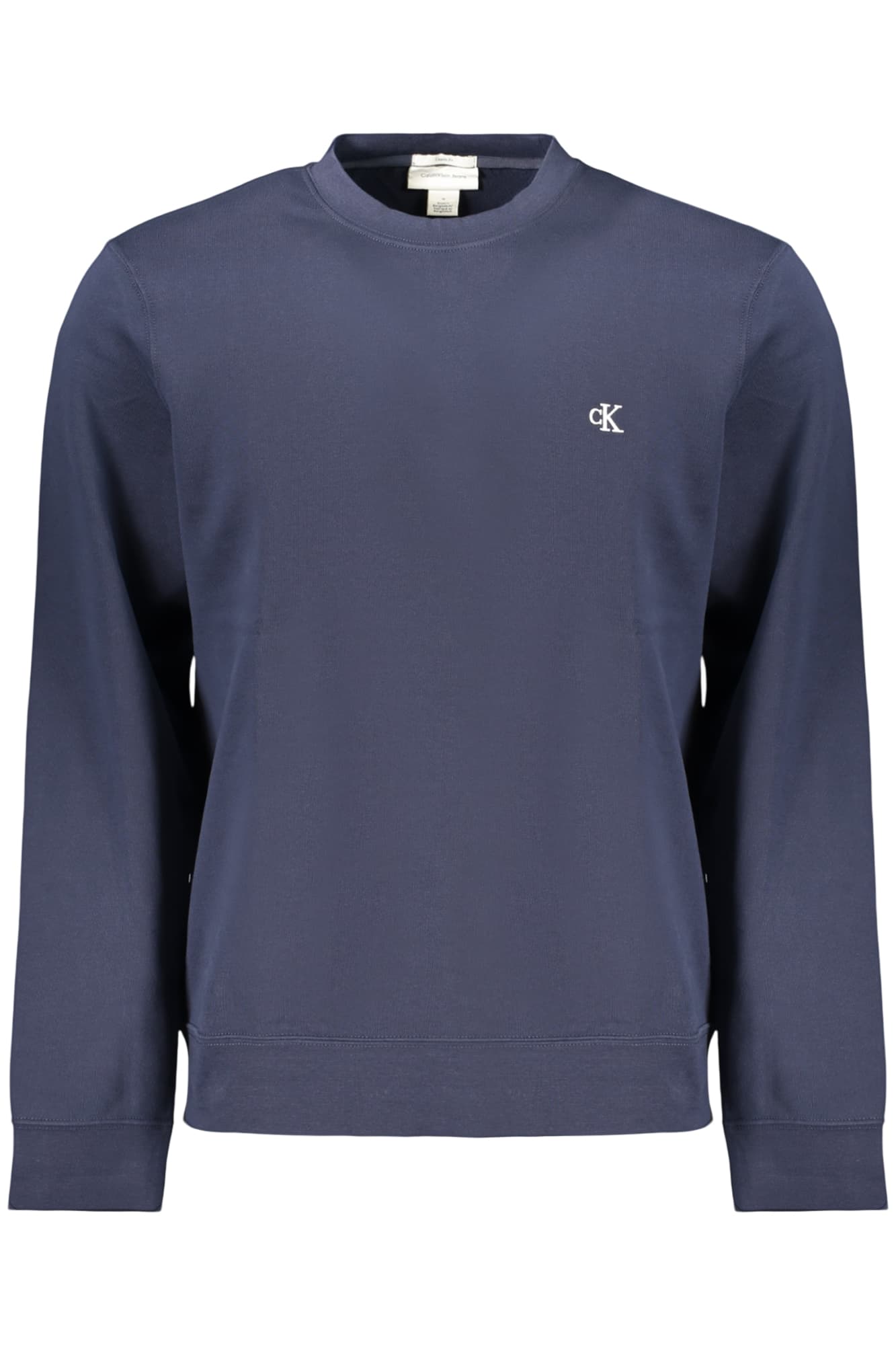 CALVIN KLEIN FELPA SENZA ZIP UOMO BLU