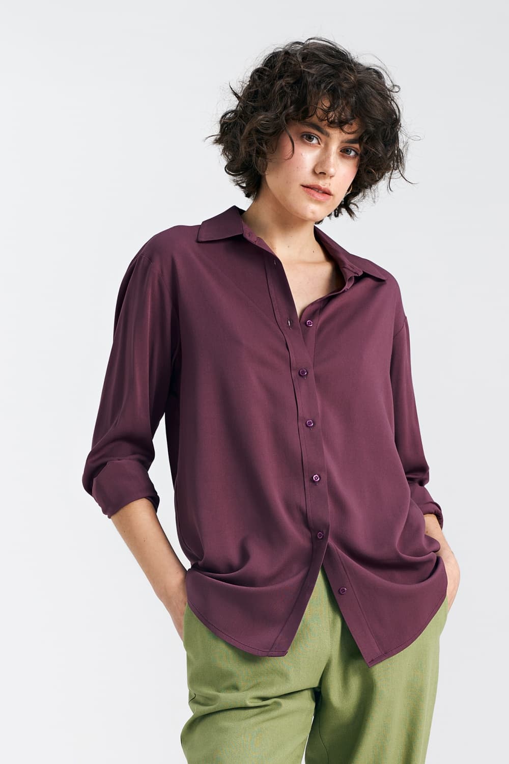 Camicia a manica lunga model 192970 Nife