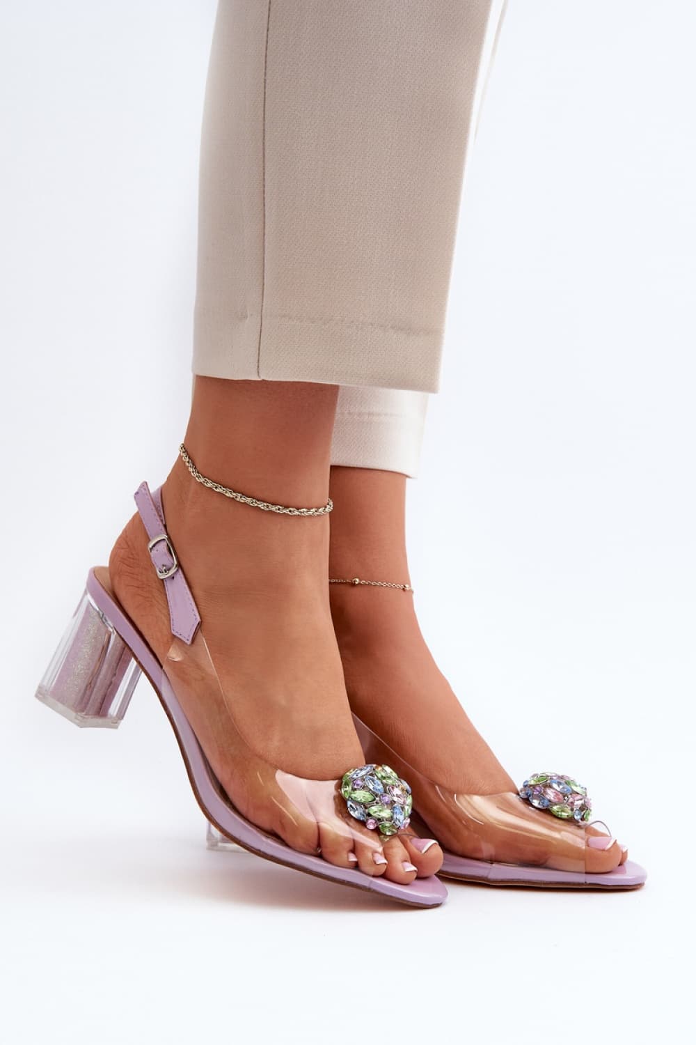 Sandali con tacco model 195423 Step in style