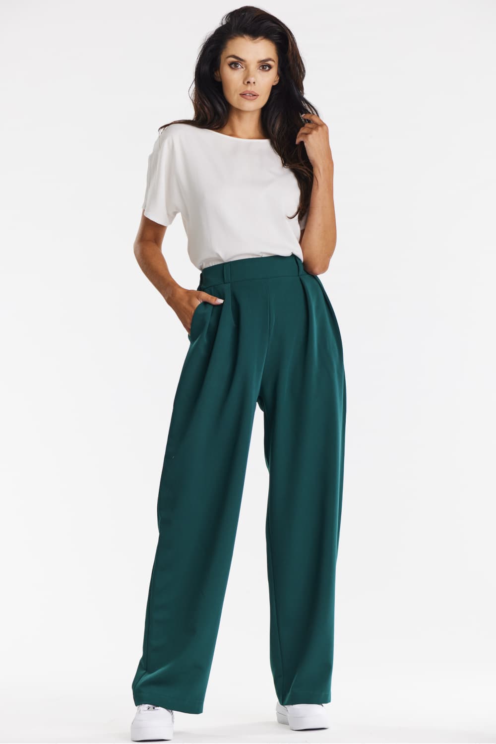 Pantaloni da donna model 200572 awama