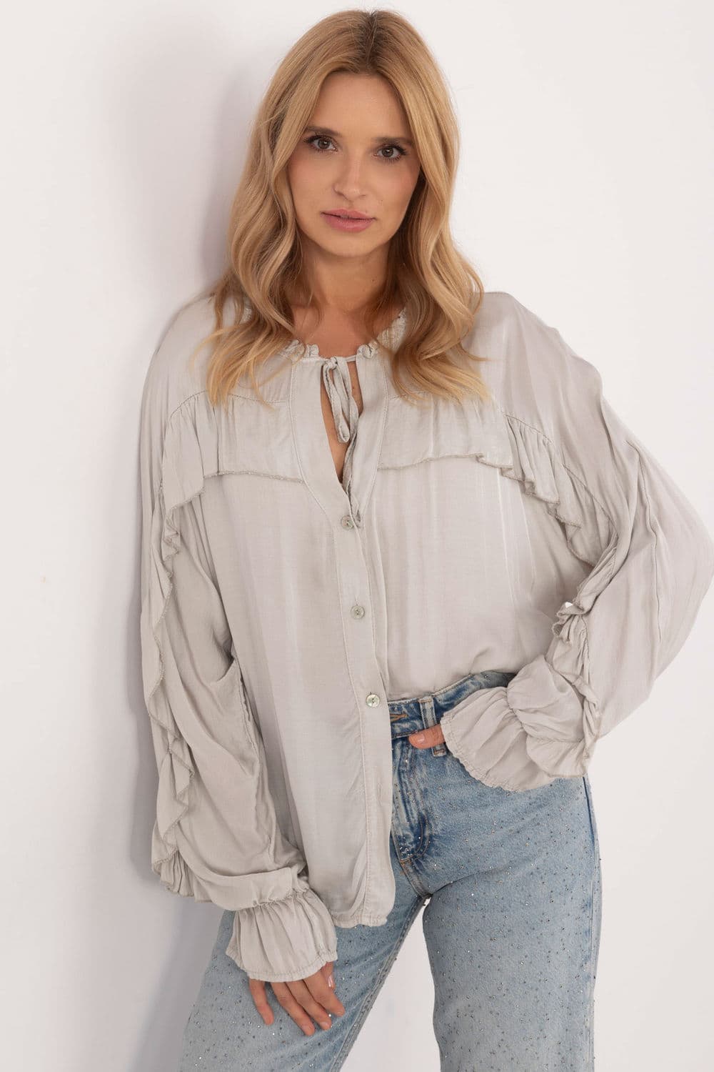 Camicia a manica lunga model 202300 Och Bella