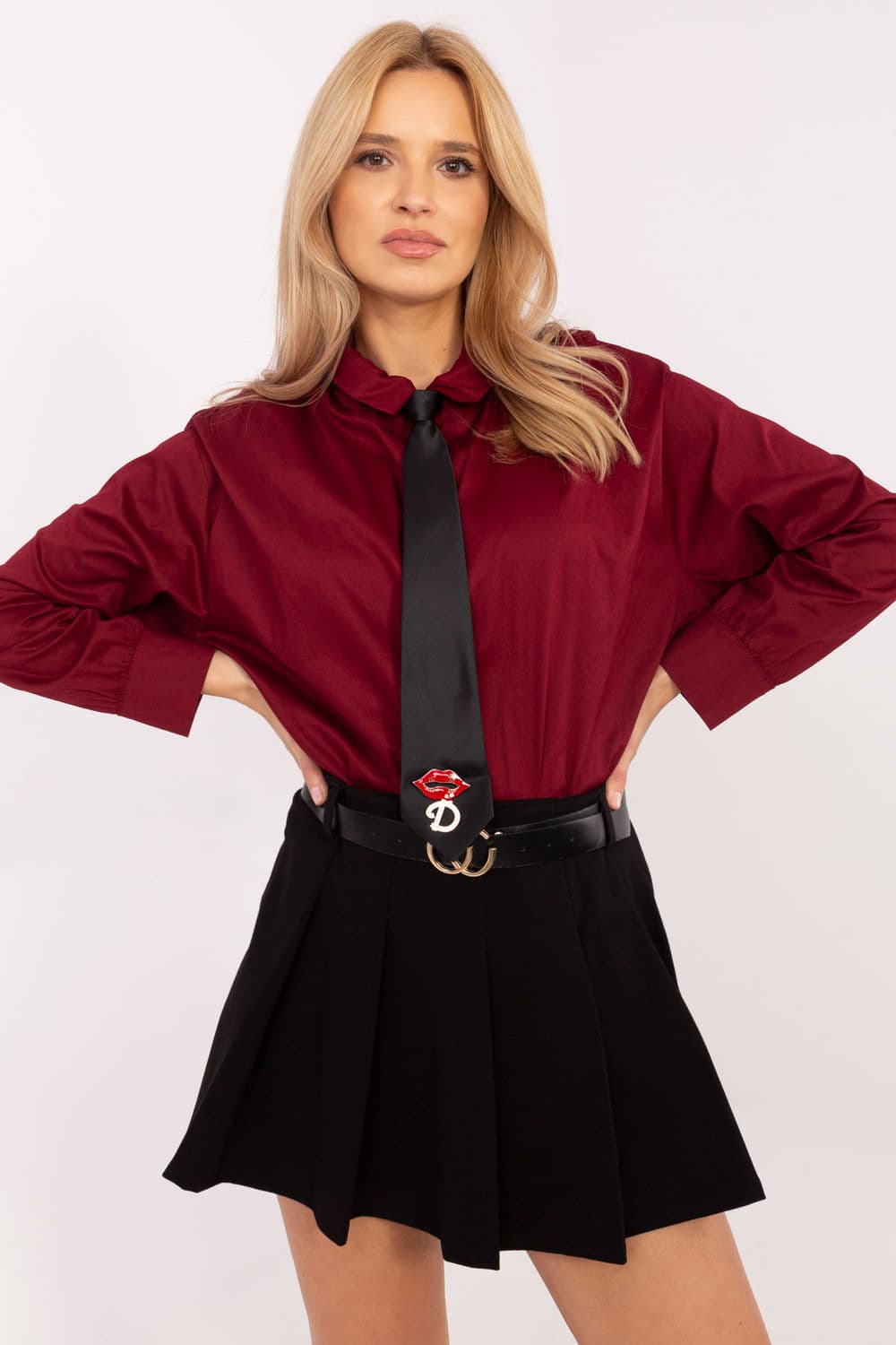 Camicia a manica lunga model 204363 Italy Moda
