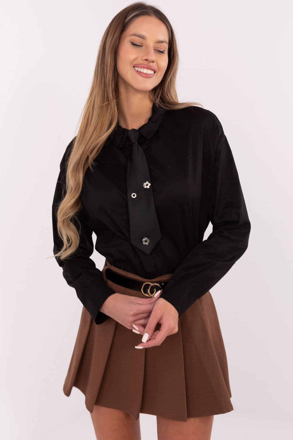Camicia a manica lunga model 204397 Italy Moda