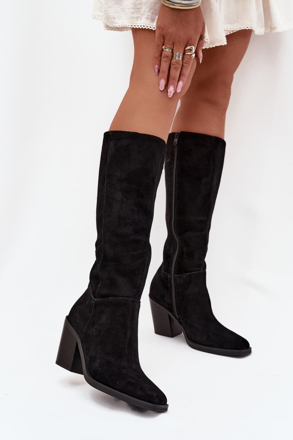 Stivali con tacco model 216797 Step in style