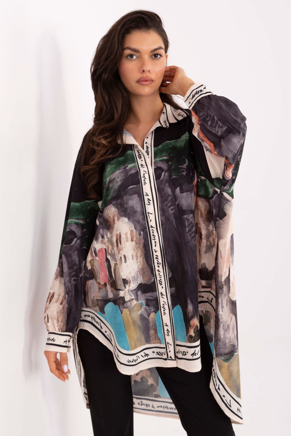 Camicia a manica lunga model 218397 Rue Paris