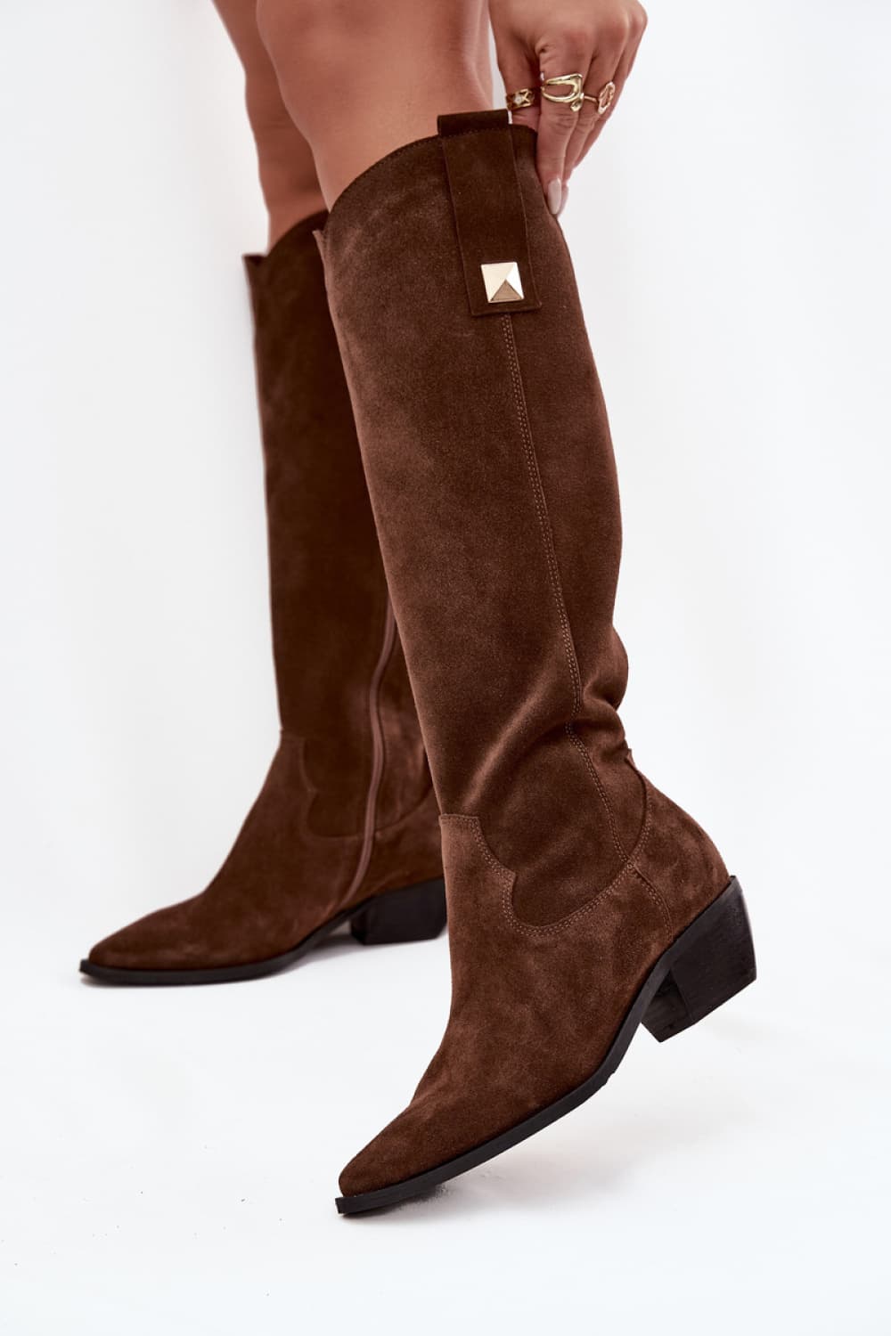 Stivali con tacco model 220208 Step in style