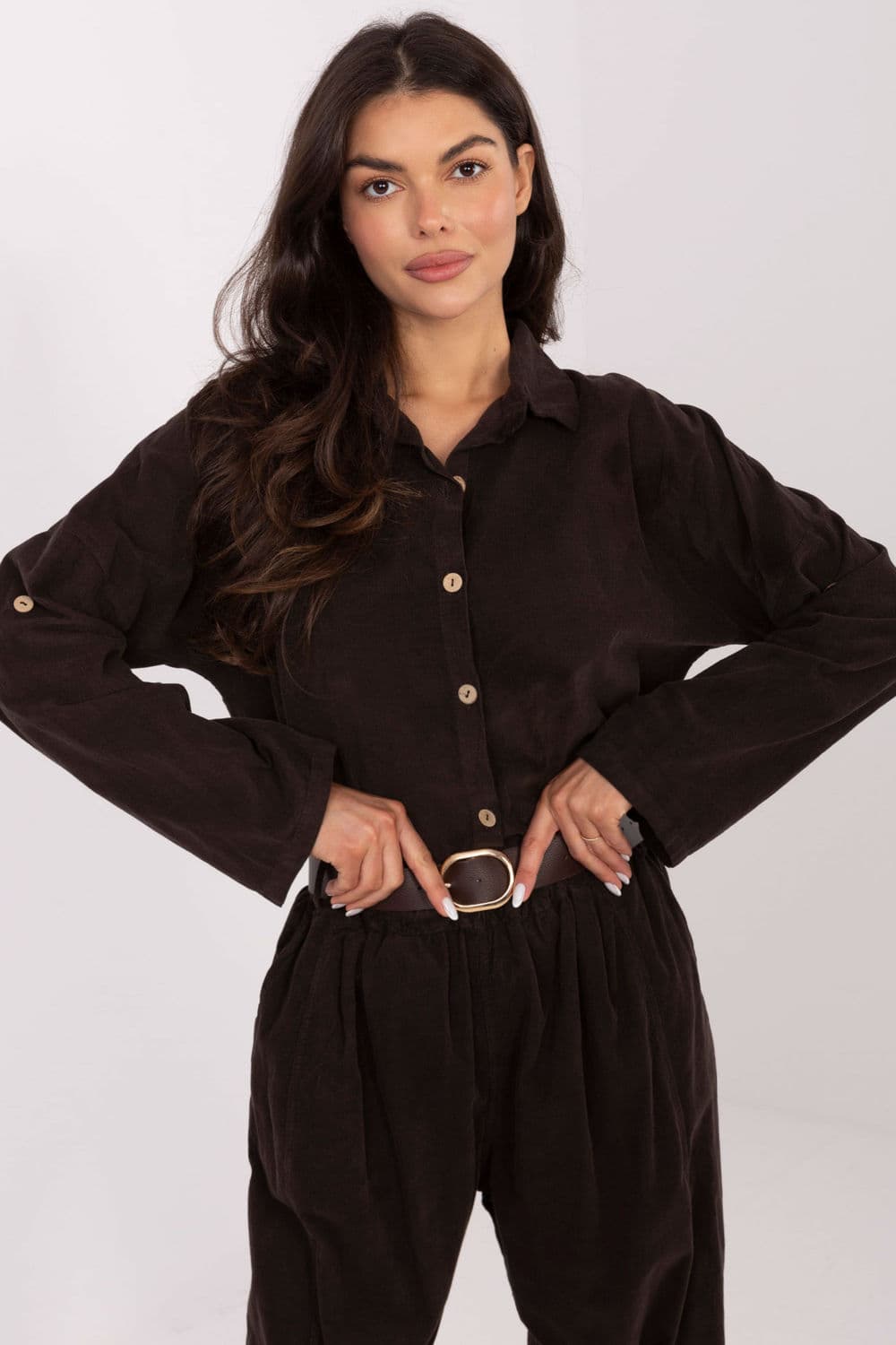 Camicia a manica lunga model 220827 Italy Moda
