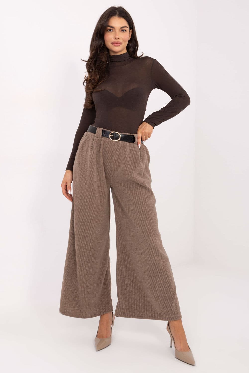 Pantaloni in velluto model 220873 Rue Paris