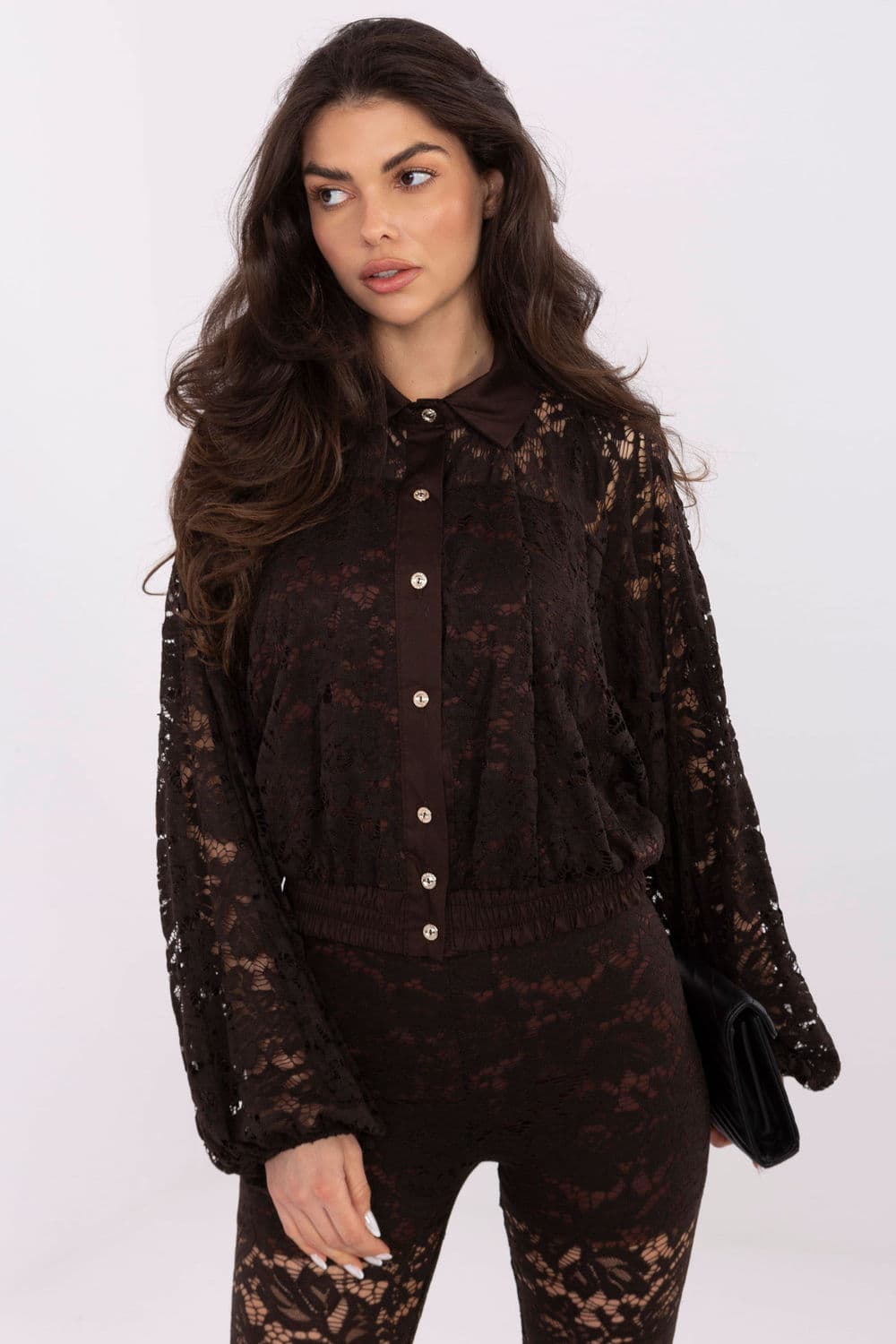 Camicia a manica lunga model 221294 Italy Moda