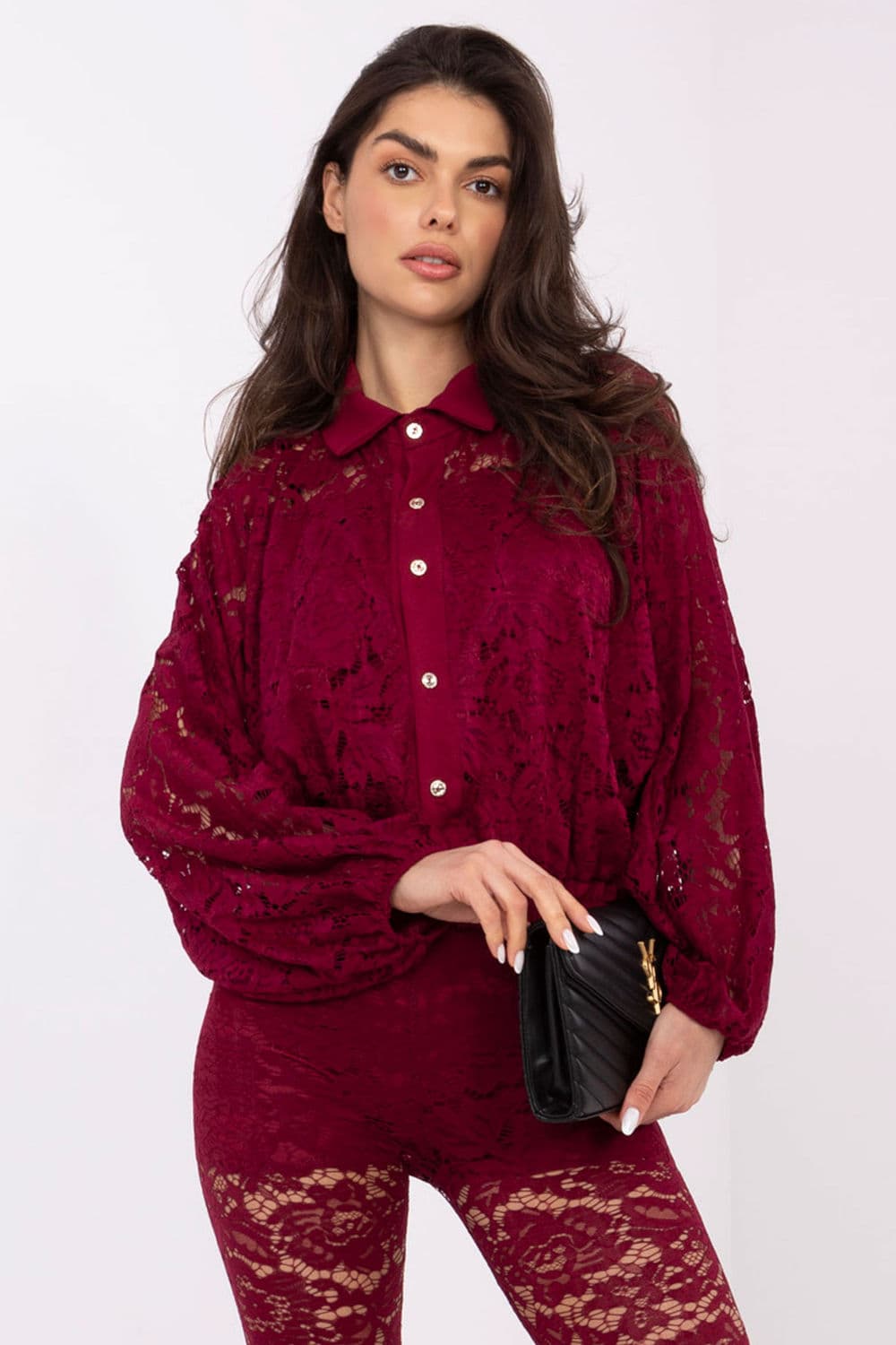 Camicia a manica lunga model 221296 Italy Moda