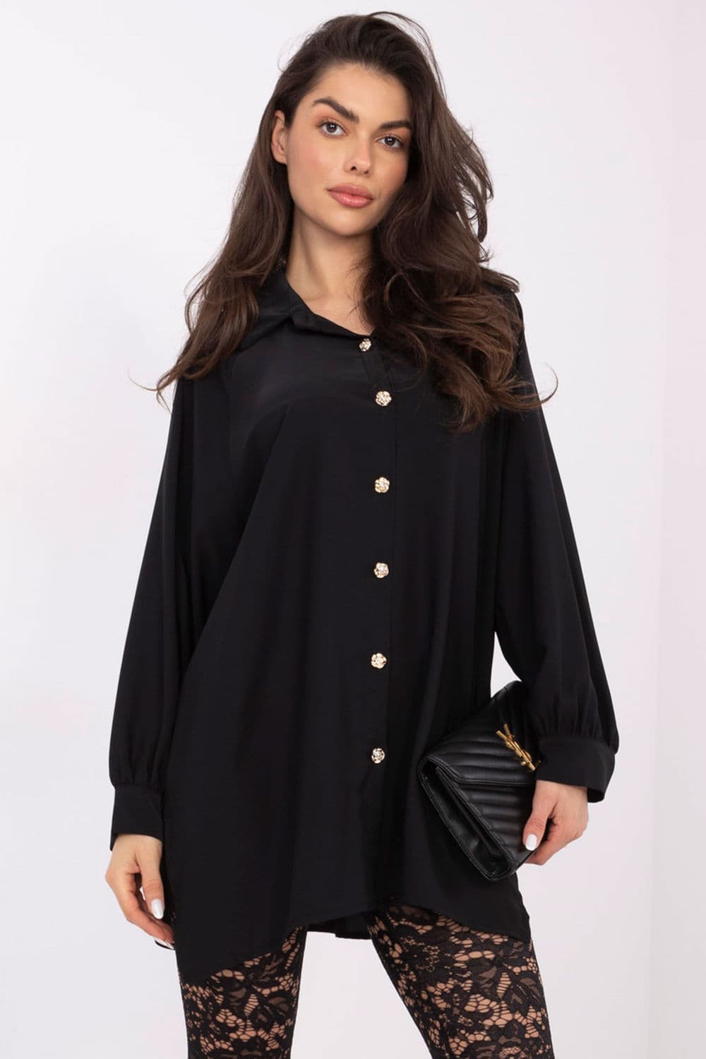 Camicia a manica lunga model 221395 Factory Price