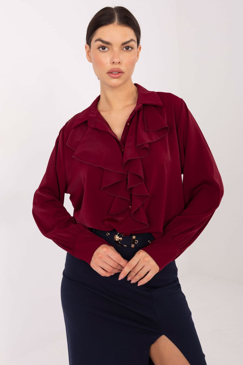 Camicia a manica lunga model 222118 Factory Price