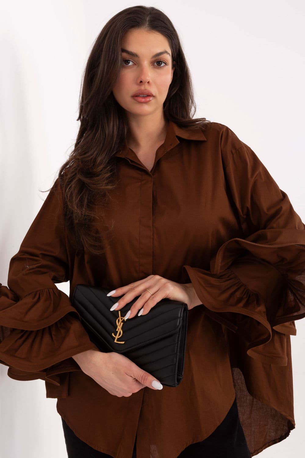Camicia a manica lunga model 222314 Italy Moda