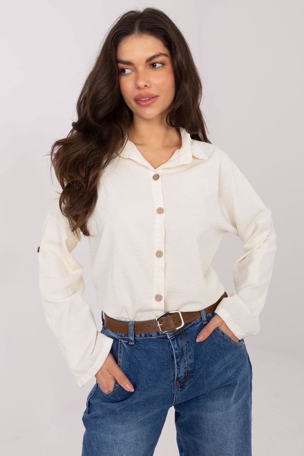 Camicia a manica lunga model 222883 Italy Moda