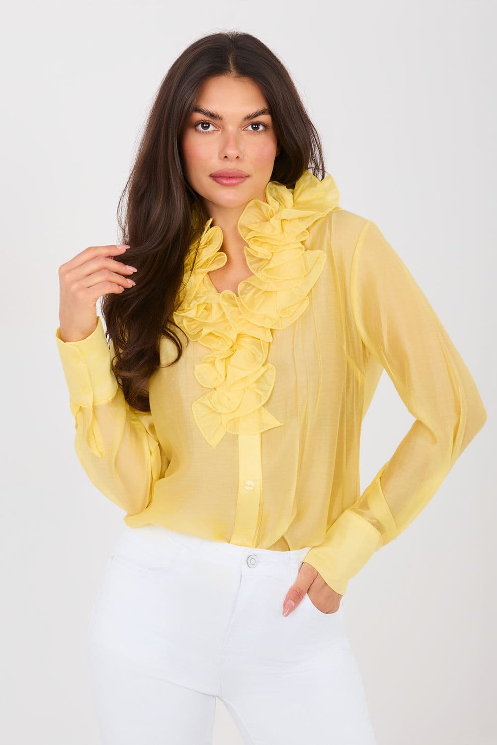 Camicia a manica lunga model 224133 Factory Price