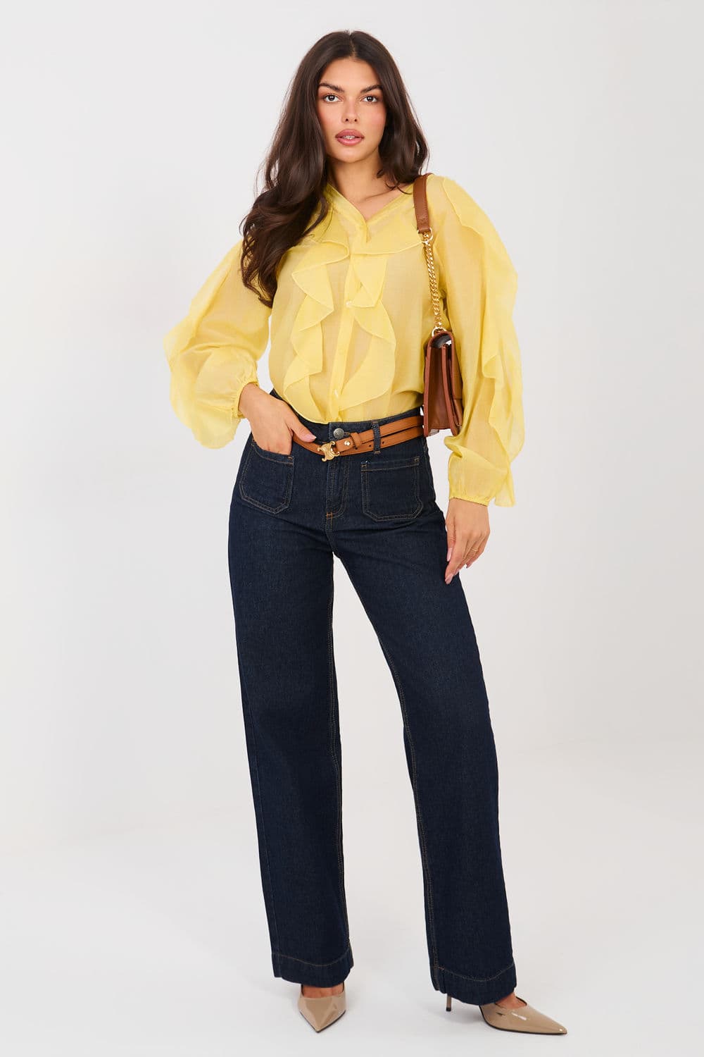 Camicia a manica lunga model 224143 Factory Price