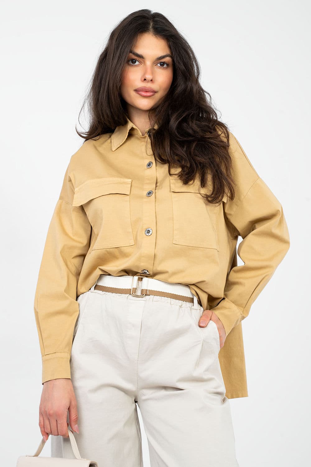 Camicia a manica lunga model 224200 Italy Moda