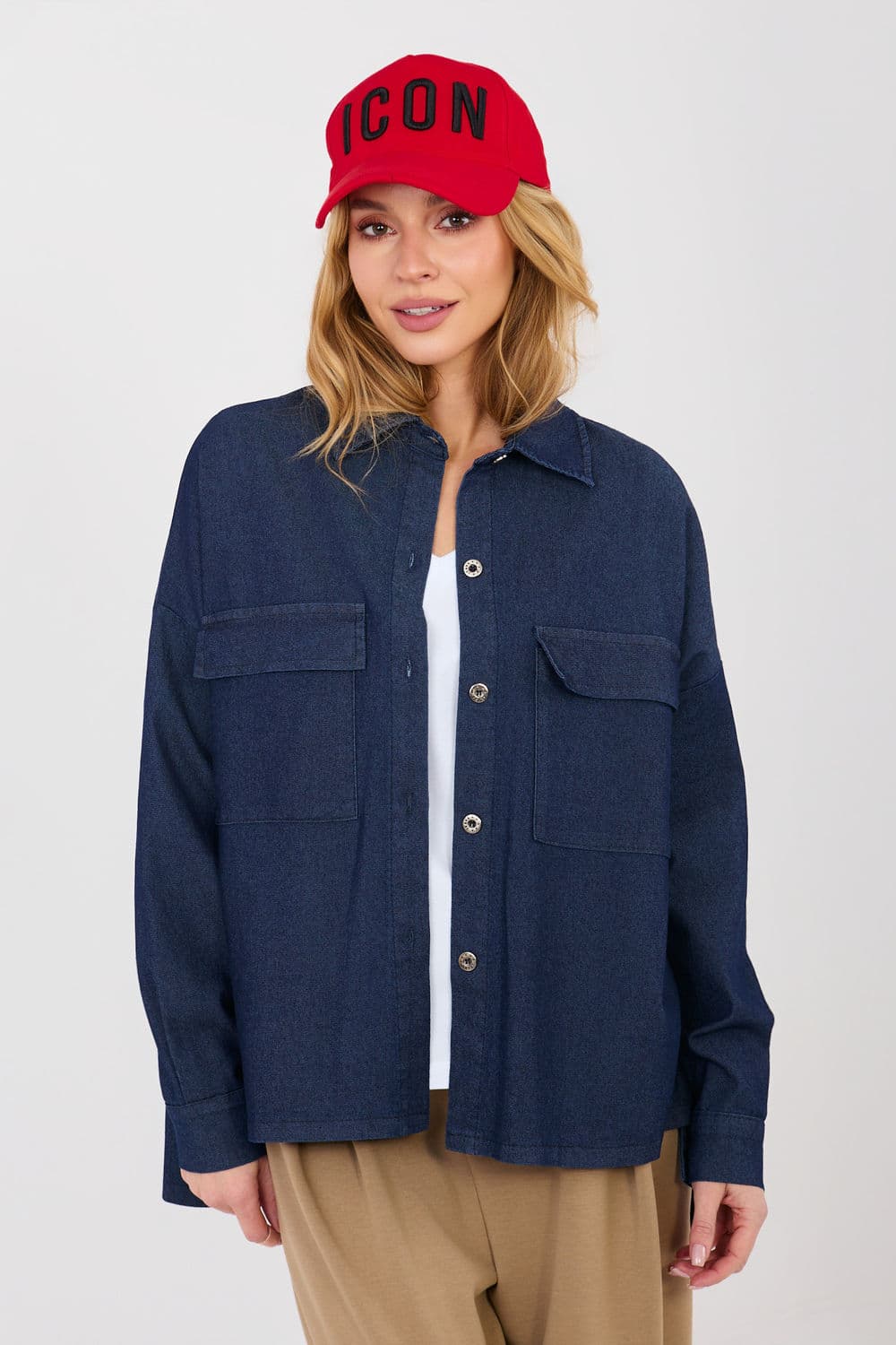 Camicia a manica lunga model 224205 Italy Moda