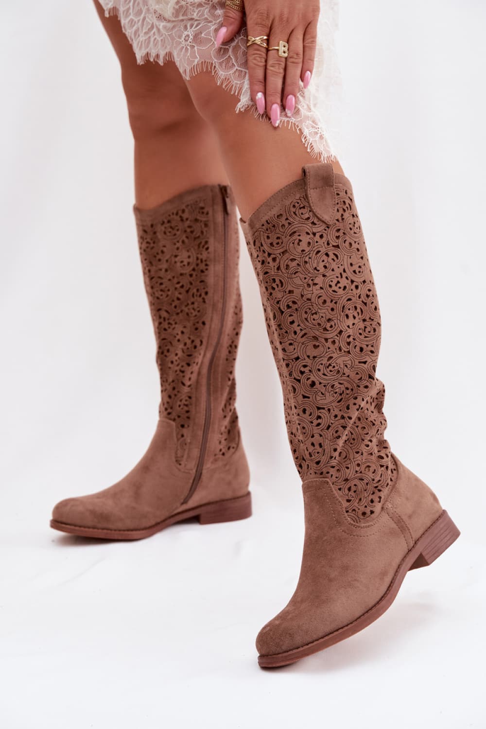 Stivali openwork model 224442 Step in style