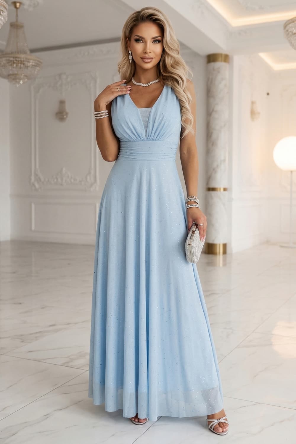 Vestito lungo model 227077 Numoco
