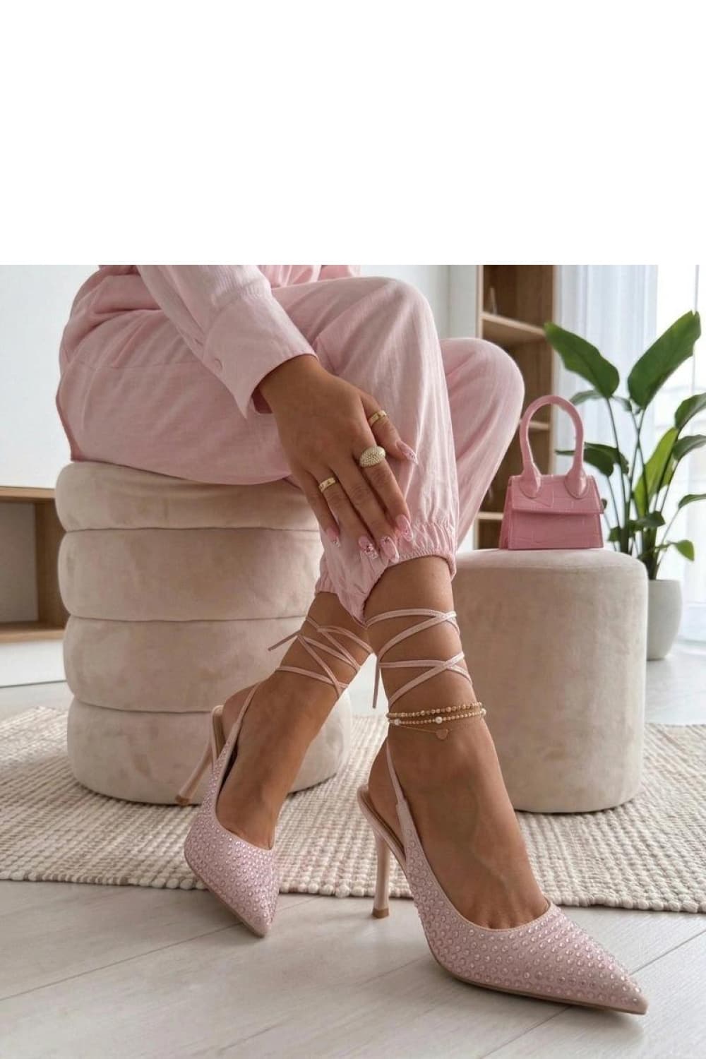 Scarpe con tacco con lacci model 227288 Solea