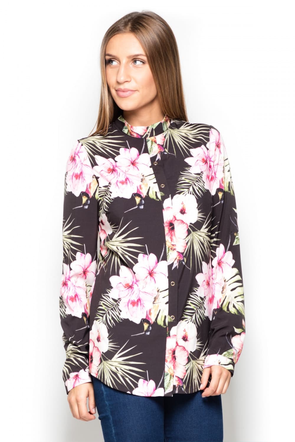 Camicia a manica lunga model 63917 Katrus