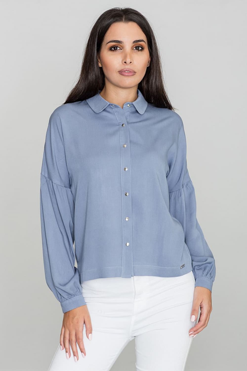 Camicia a manica lunga model 111028 Figl