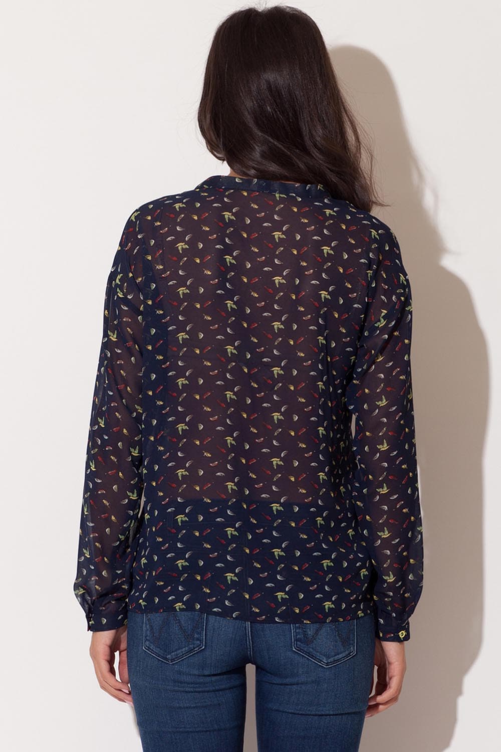 Camicia a manica lunga model 30087 Katrus