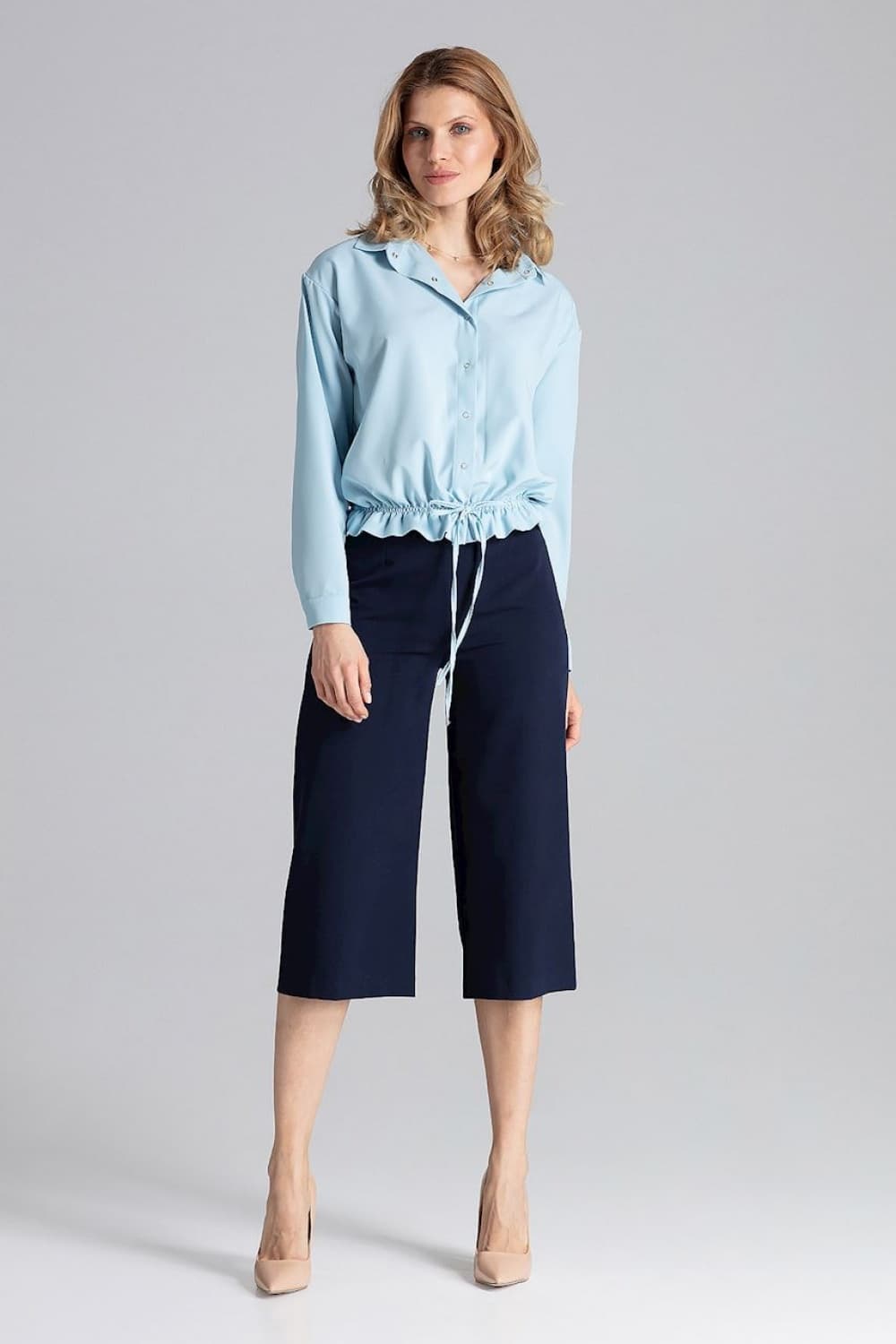 Camicia a manica lunga model 130143 Figl