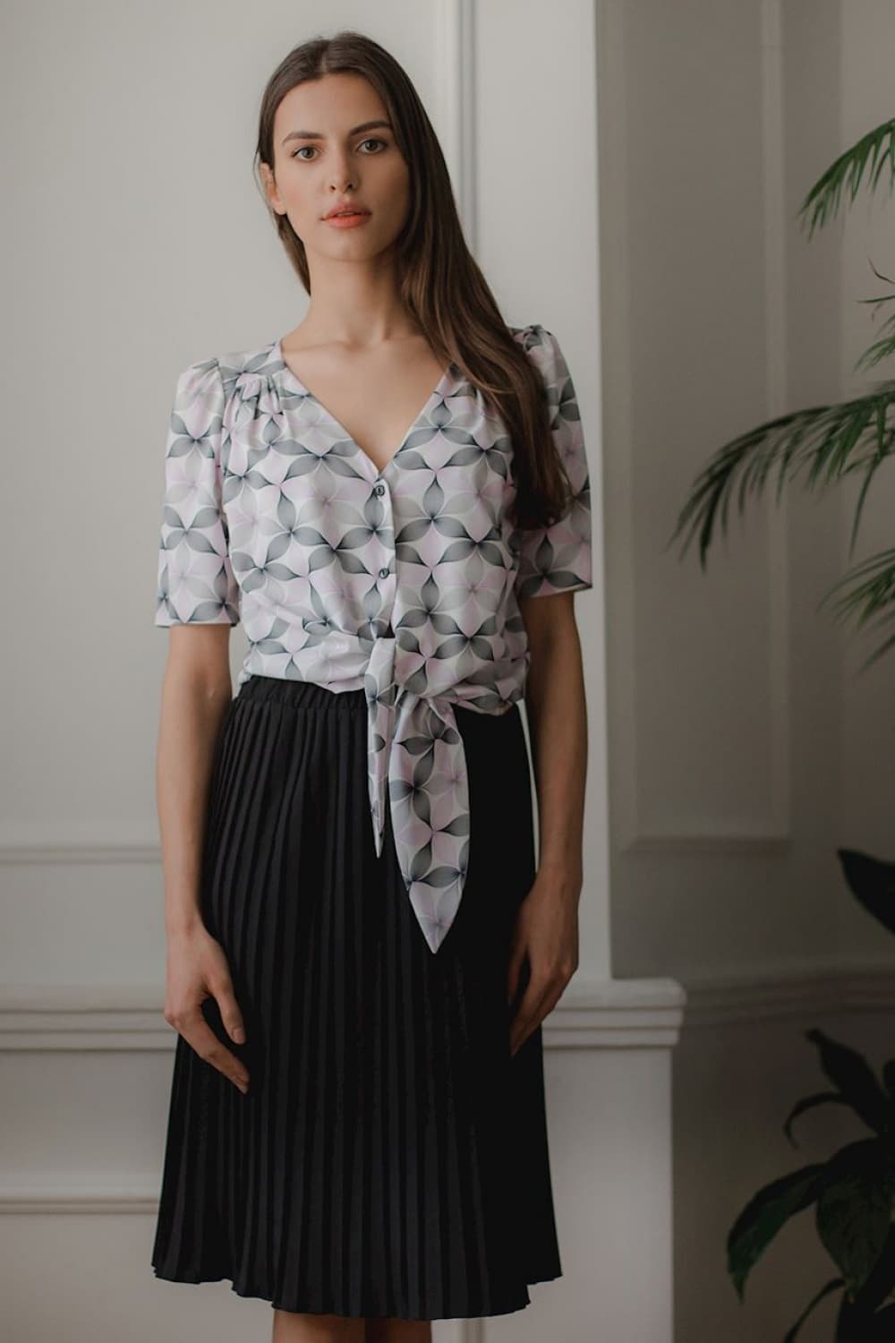Camicia a manica corta model 143907 Lenitif