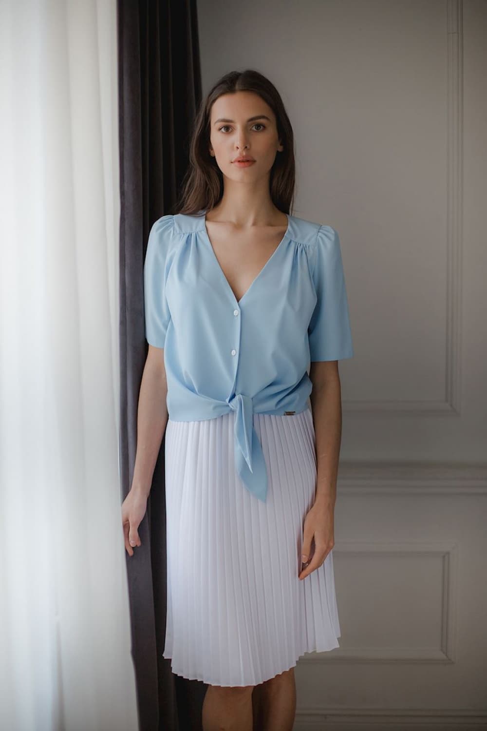 Camicia a manica corta model 143909 Lenitif