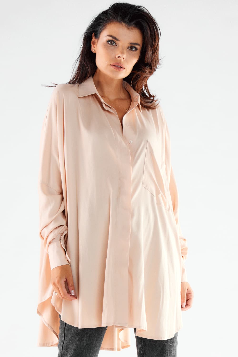 Camicia a manica lunga model 173912 awama