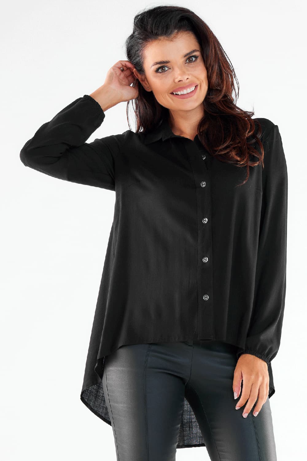 Camicia a manica lunga model 173915 awama
