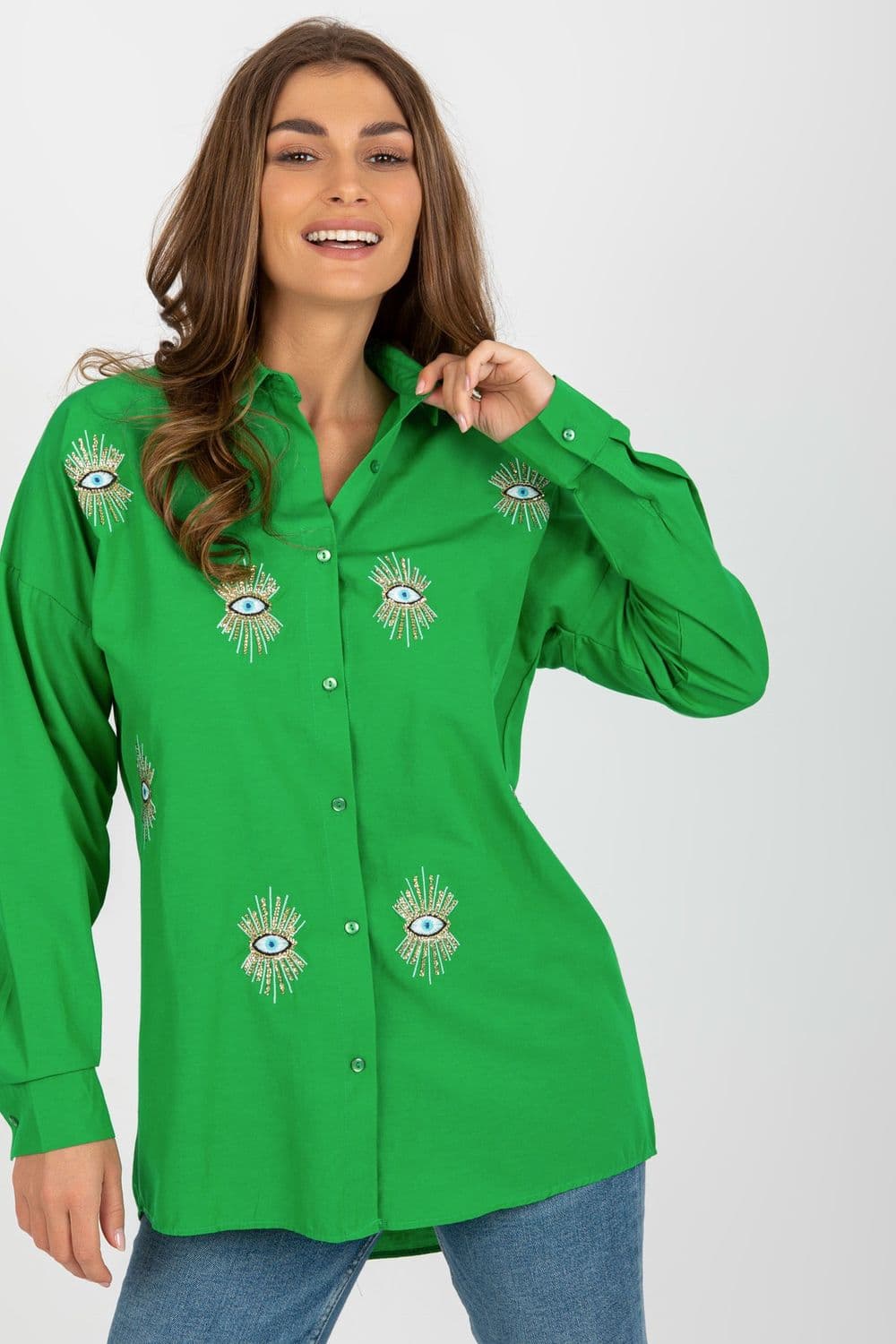 Camicia a manica lunga model 181620 Factory Price